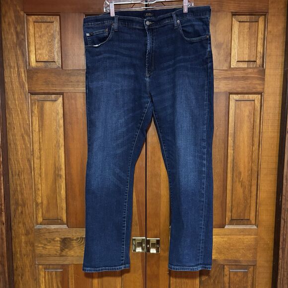 Polo Ralph Lauren Hampton Relaxed Straight Denim Jeans Men's Size 42B X 32 - Picture 2 of 13